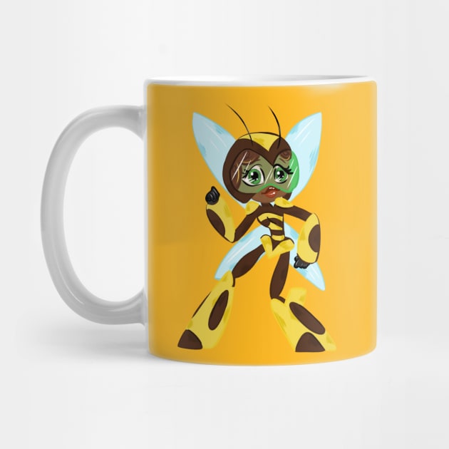 Little Bumble Bee Girl by OCDVampire